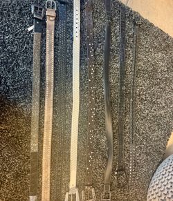 Women’s adjustable belts.  Size s-l fit.   All for $3