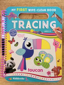 Brand New Kidsbooks My First Wipe-Clean Book: Tracing