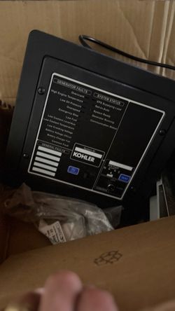 Kohler RSA III Remote Generator Annunciator Panel w/ ATS Controls –