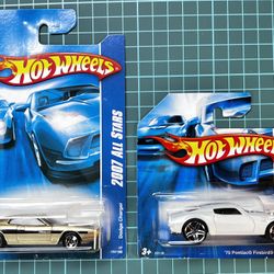 💥Hot Wheels 66' Dodge Charger 70' Pontiac Firebird