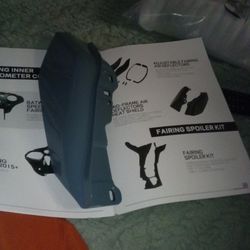HARLEY DAVISON Mid Frame Air Deflector For 