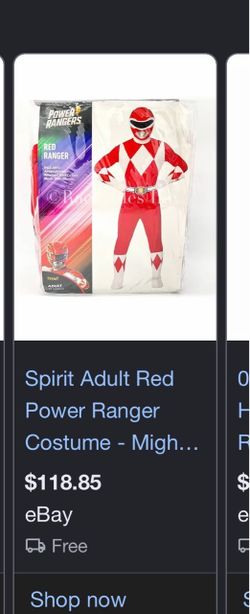 Power Rangers Adult Red Ranger Costume