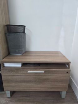 Storage Cabinet with File Drawers