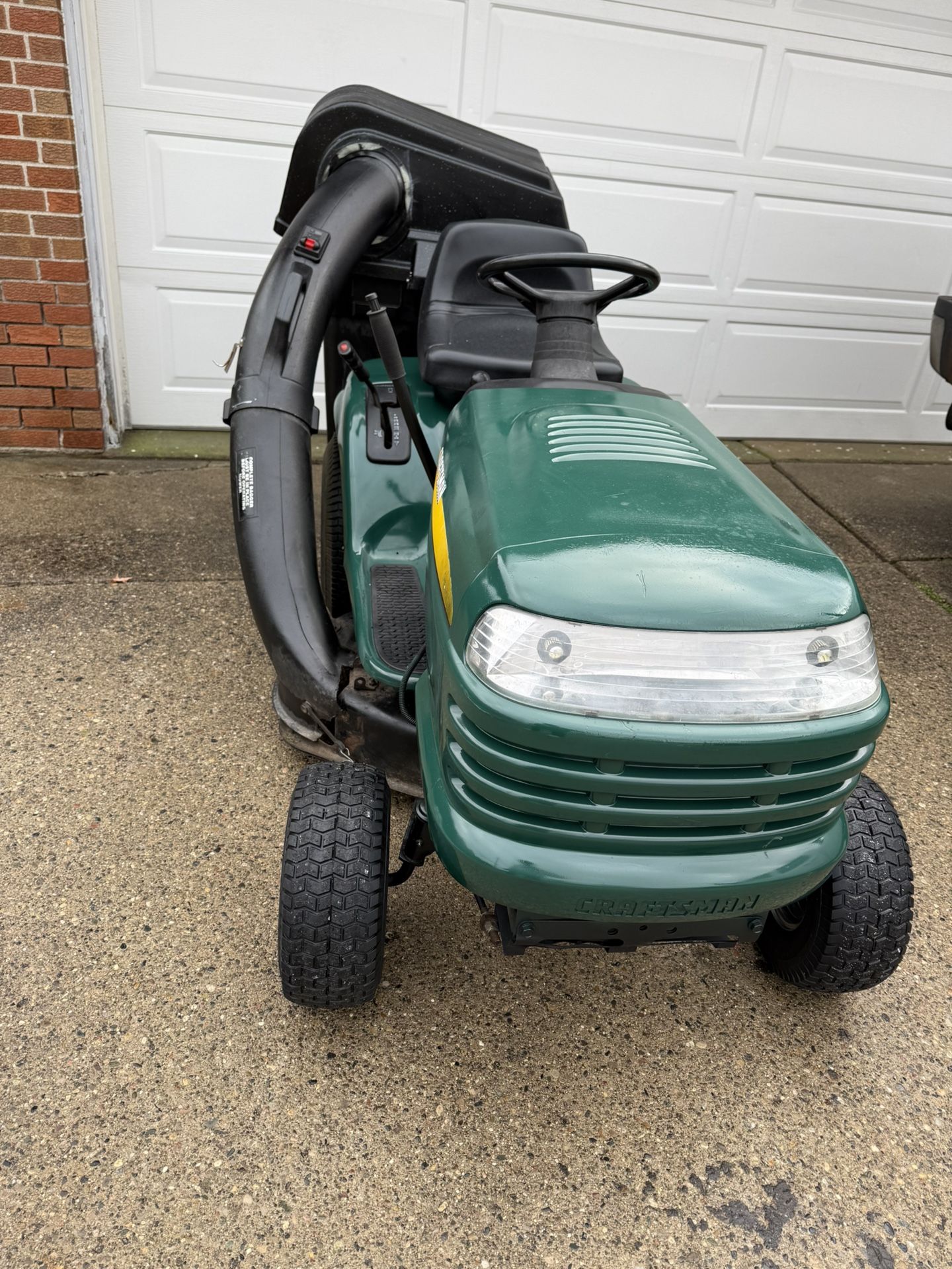 Craftsman LT1000 Double Bagger Mower