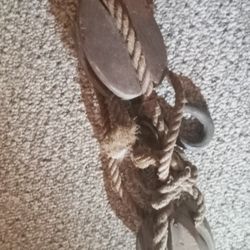 Antique Rope & Pulleys 