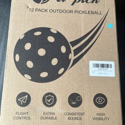 12 Pack Pickle Ball (blue)
