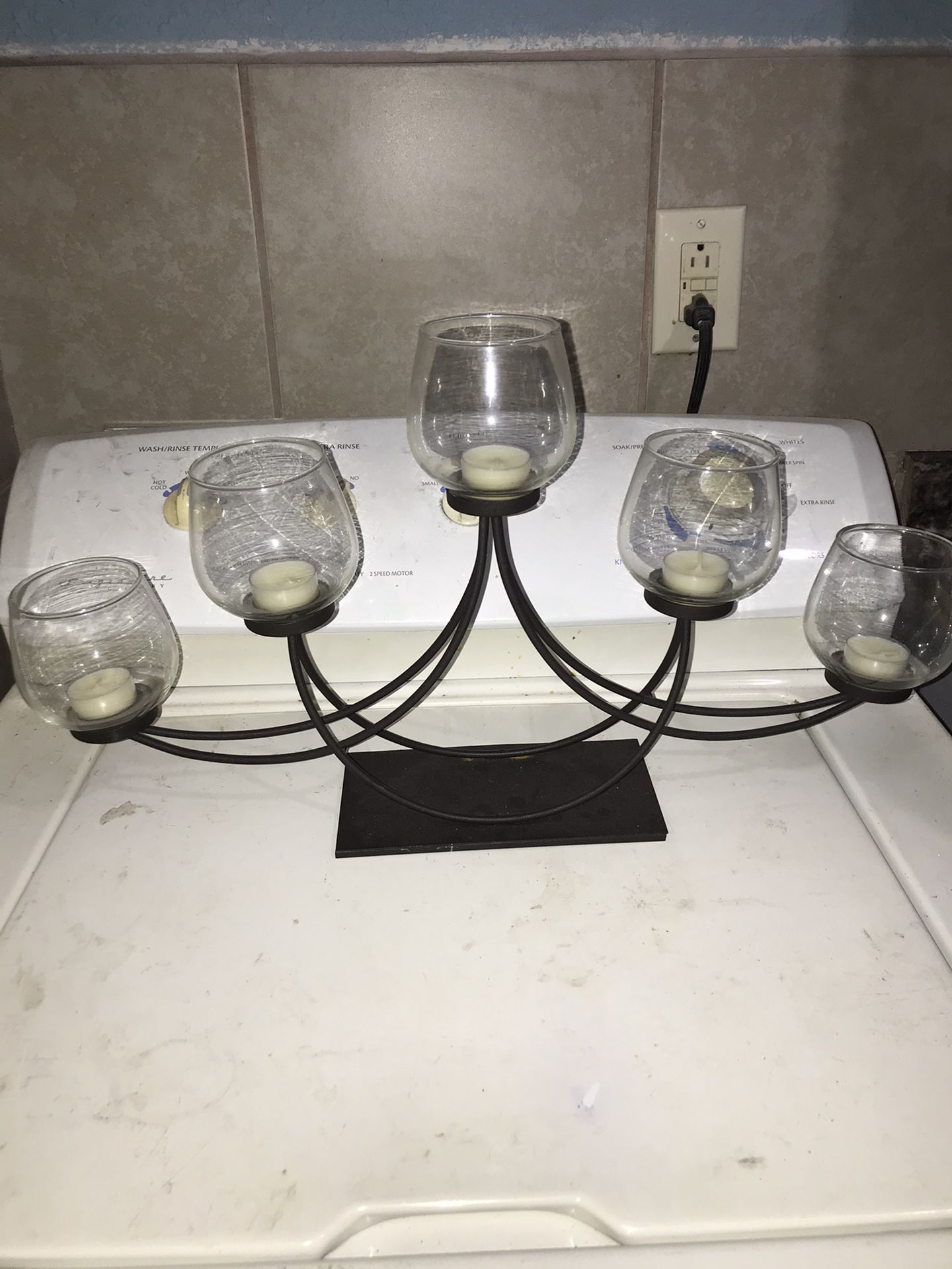 Metal Candle Holder