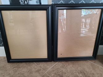 Two 16x20 Black Frames