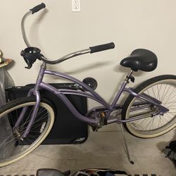 Electra cruiser Bike Purple