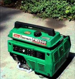 Coleman power mate gas generator