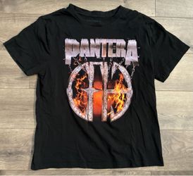 Pantera T shirt Heavy Metal Retro official licensed women’s large band tee