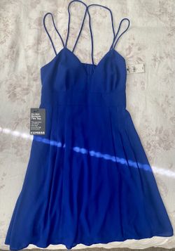 Royal Blue Dress