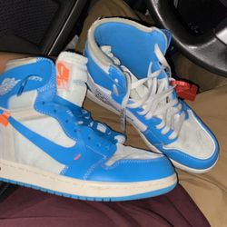 Men's Air Jordan 1 Retro High OG x Off-White UNC