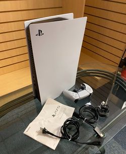 PS 5 Digital Edition ,Controller , Charger Cord, Power Cord ,HDMI Cord & Manuel 