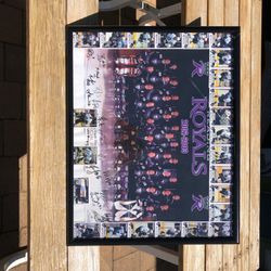 Framed Team Signed And Players Cards 2002-2003