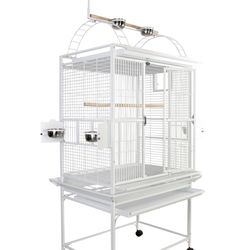 Large White Bird Cage