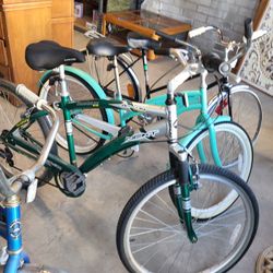 (4) Bicycle Bikes Beaxh Cruisers Pedal Spring Break Away!