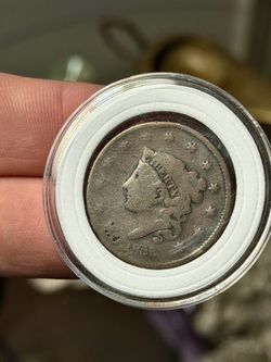 Wow 😮! 1835 Large Cent – Early U.S. Copper Coin – Nearly 200 Years Old