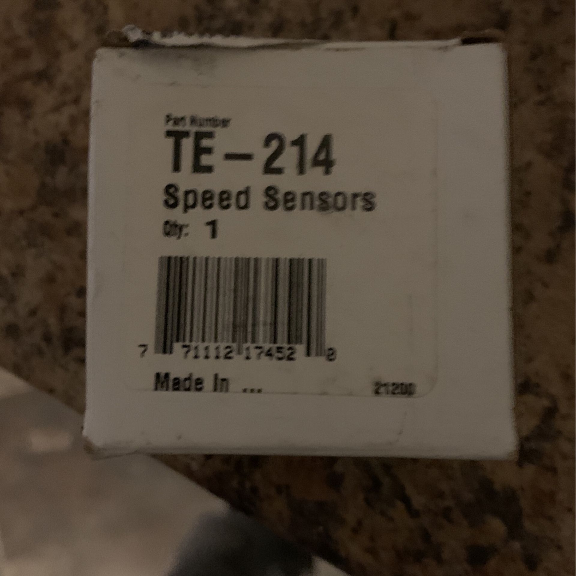 Speed sensor for 06 Ford escape transmission sensor