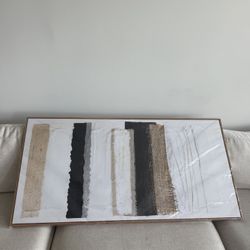 Abstract Canvas Wall Art | Neutral Tones 