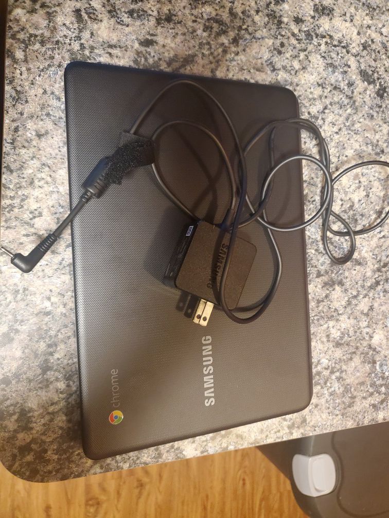 Samsung Chromebook with charger
