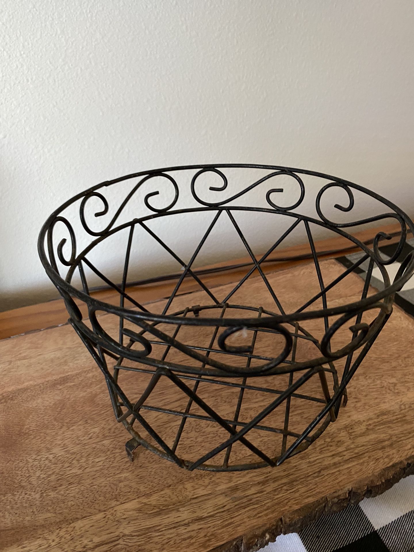Metal Fruit Bowl