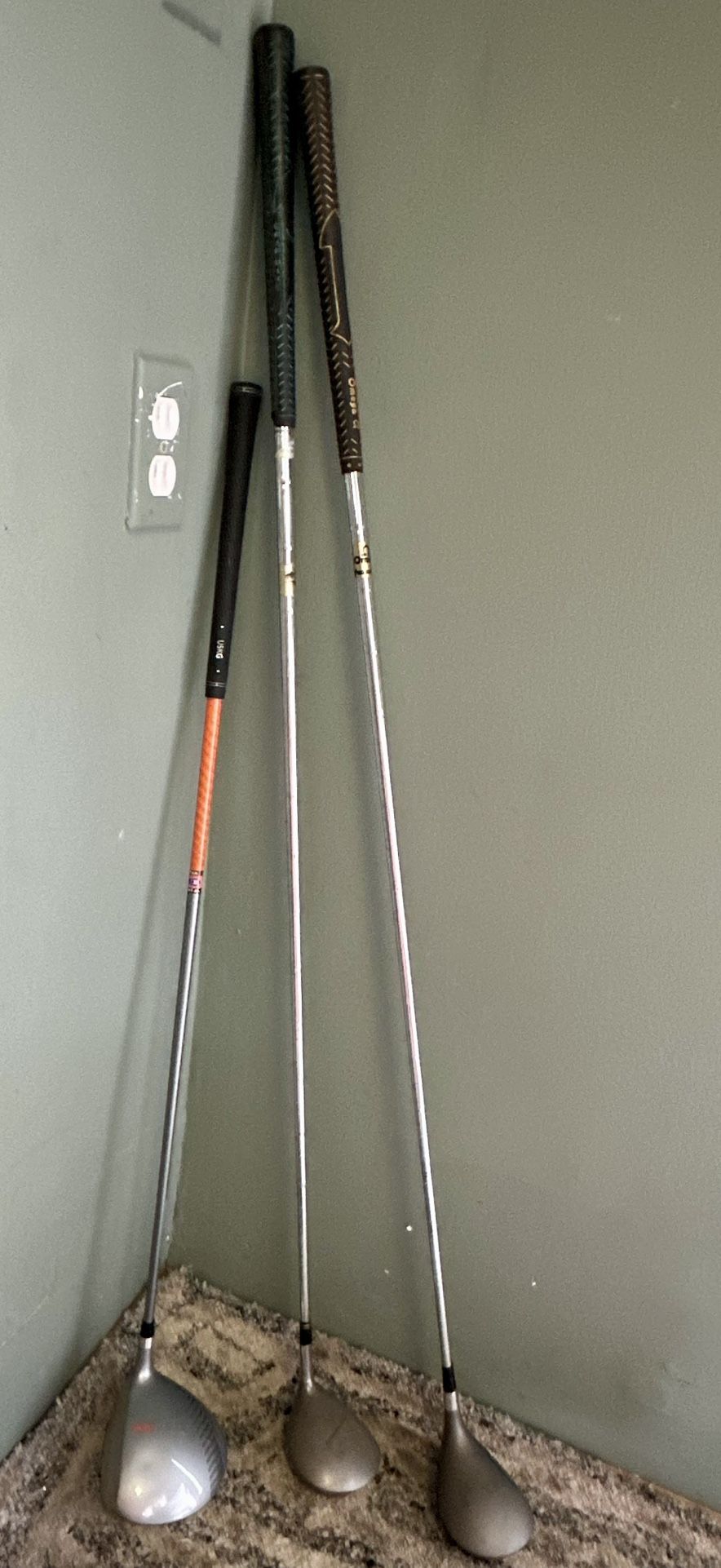 Set of 3 Golf Clubs – Includes US Kids Golf Ultralight Driver