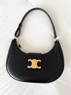 CELINE MEDIUM AVA TRIOMPHE BAG IN SMOOTH CALFSKIN
