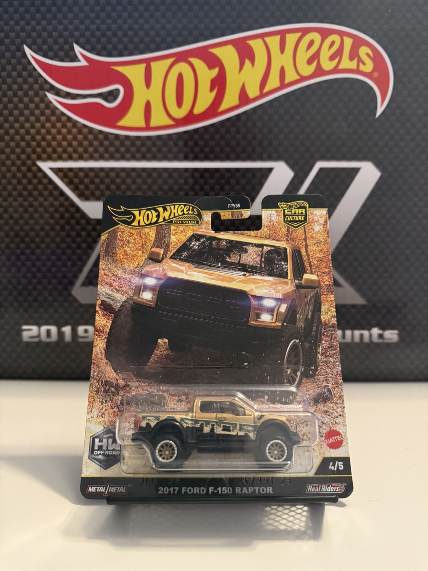 Hot Wheels Premium Ford Raptor 