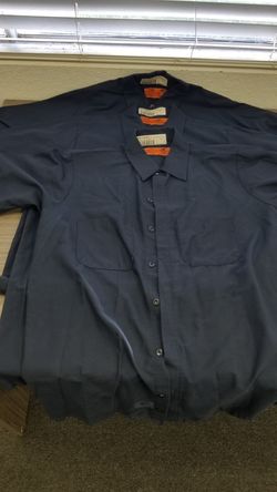 Red Kapp AC Delco Dickie Mechanic Shirts