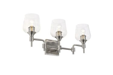 3-LIGHT VANITY LIGHT - SATIN NICKEL
340B03SN