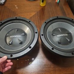 Kenwood 12-in Subwoofers
