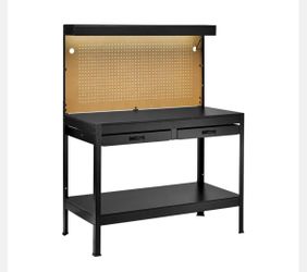 Workbench with light
