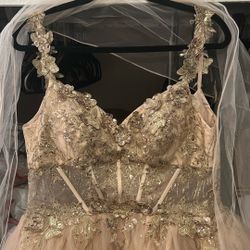 Gold/Champagne Dress