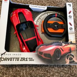 Sharper Image Corvette Zr1 Real Drive Remote Car