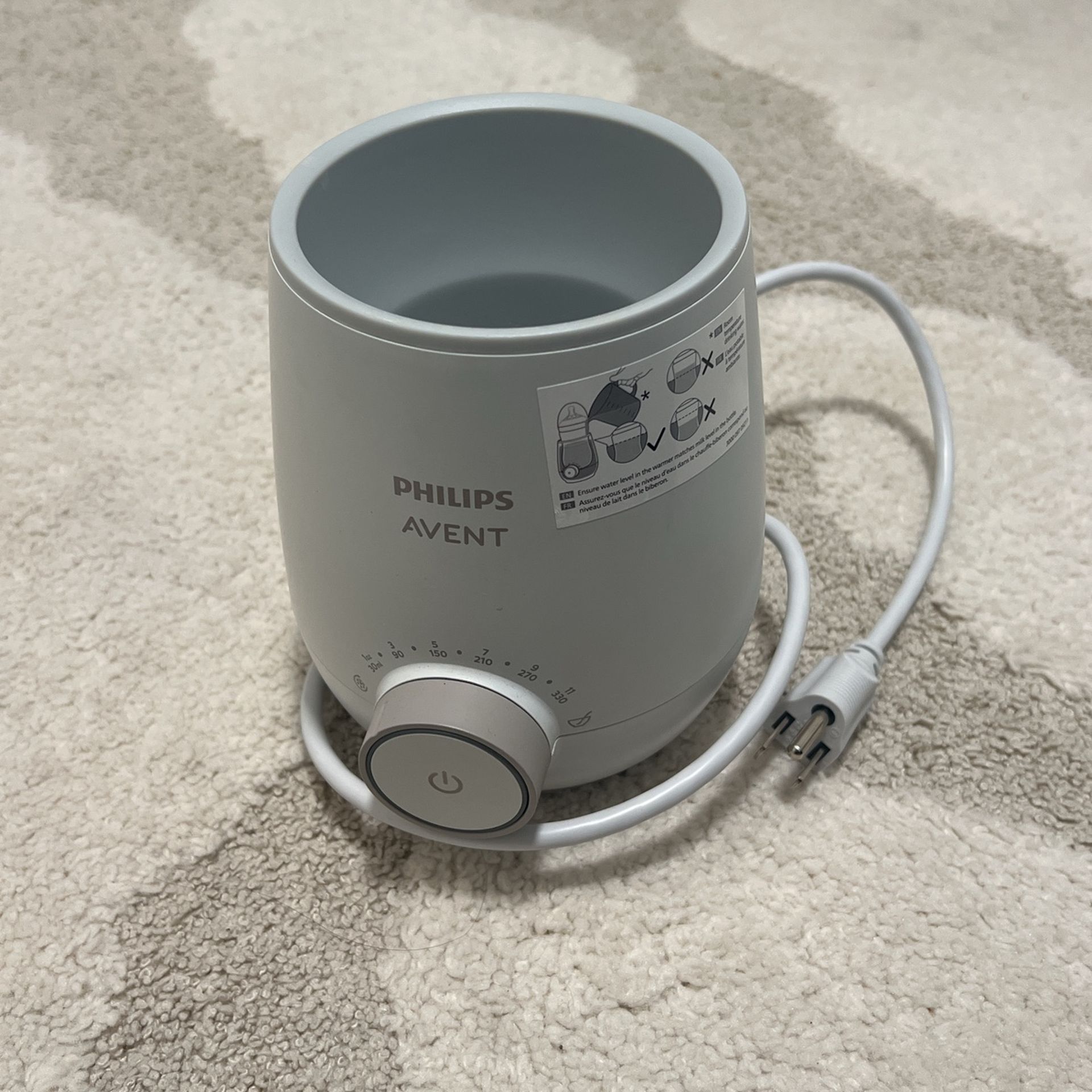 Philips Avent bottle warmer