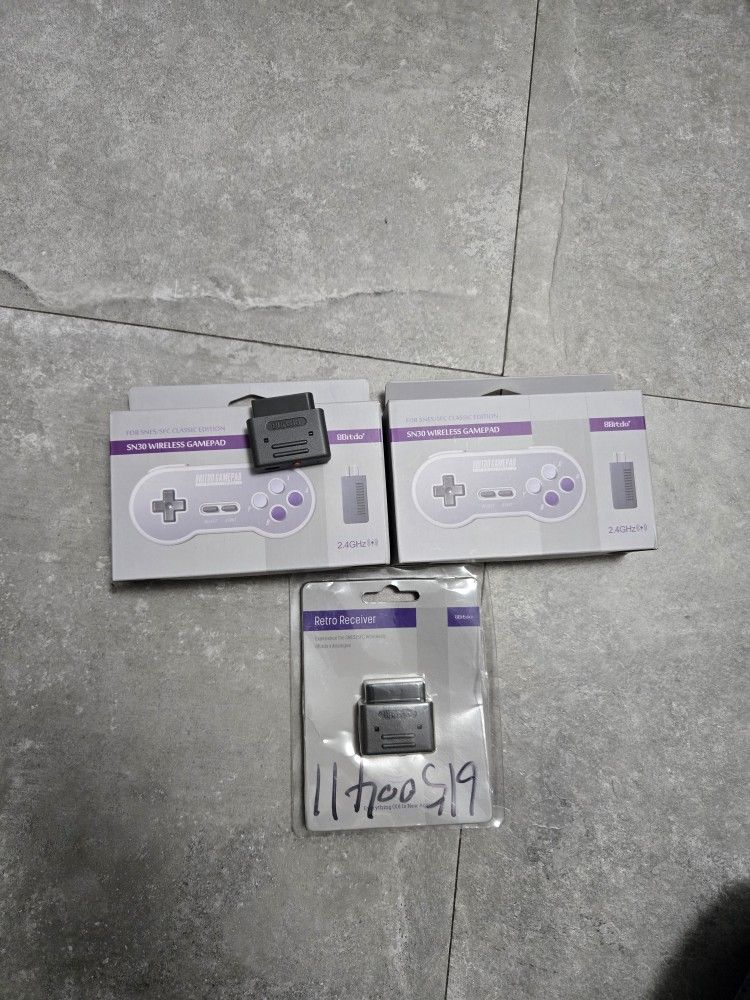 Snes Wireless Controller 2