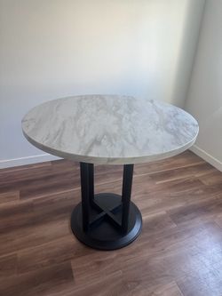 High top round table