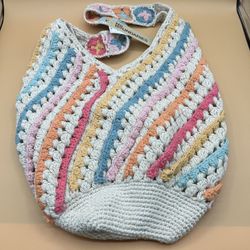 No Boundaries Crochet Festival Hobo Bag 