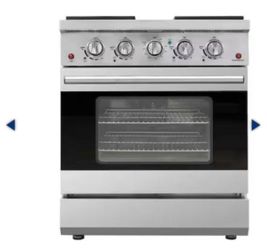 6-Burner Stainless Steel Gas Cooktop