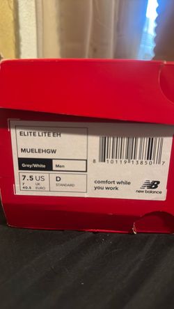 New balance steel toe men’s 7.5