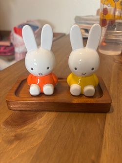 Miffy salt and pepper shakers