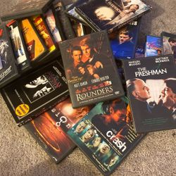 DVD’s $5 Each