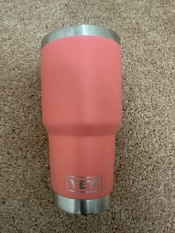 YETI Rambler 30 oz Coral Pink Tumbler – New, No Lid
