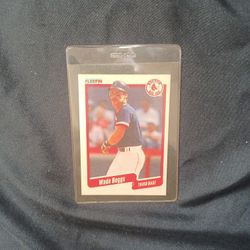 Wade  Boggs 1990 Fleer Baseball ⚾️  Card