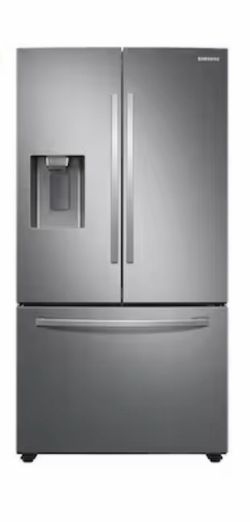 Samsungs Stainless Steel French Door Refrigerator Ice Water Dispenser
