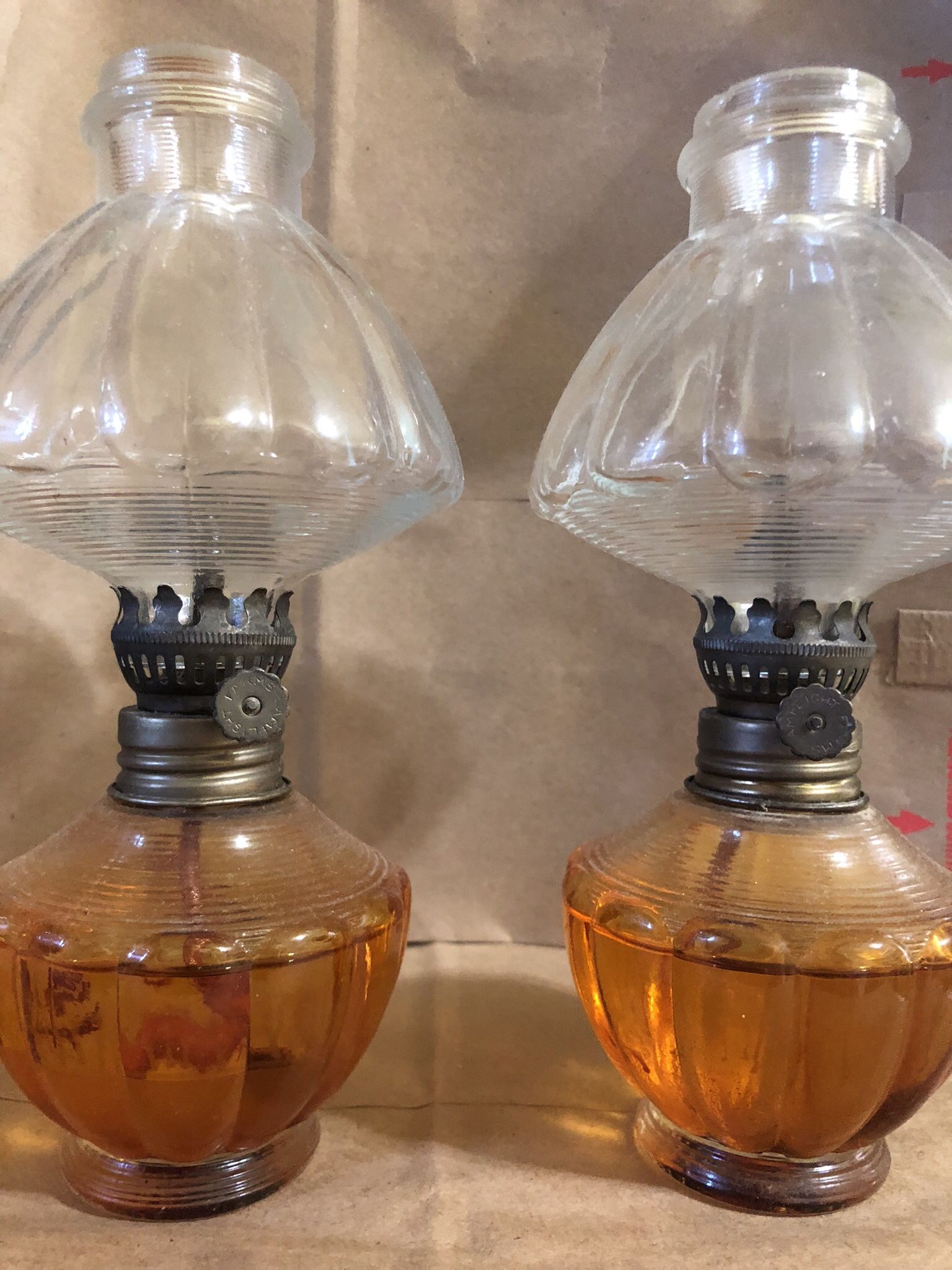 Vintage Oil Lamps