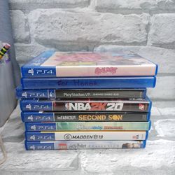 Ps4 Video Games $8 each