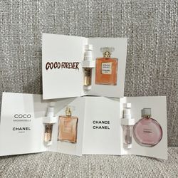 Coco Mademoiselle Chanel Paris Eau De Parfum Vaporisateur Spray  1.5ml/0.05oz*3