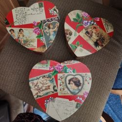 3 Hear Gift Boxes